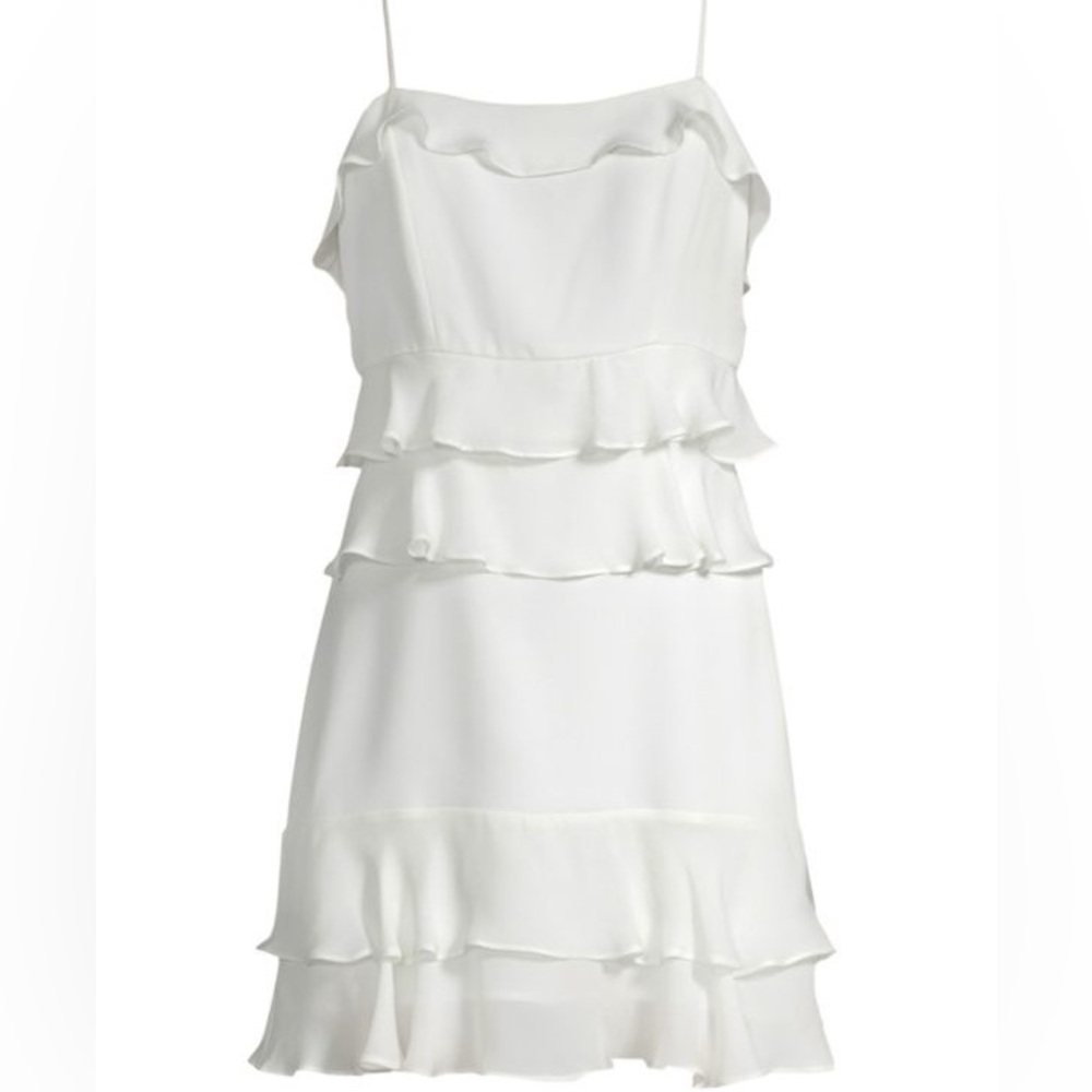 PARKER Kristie Ruffle Dress Size 4